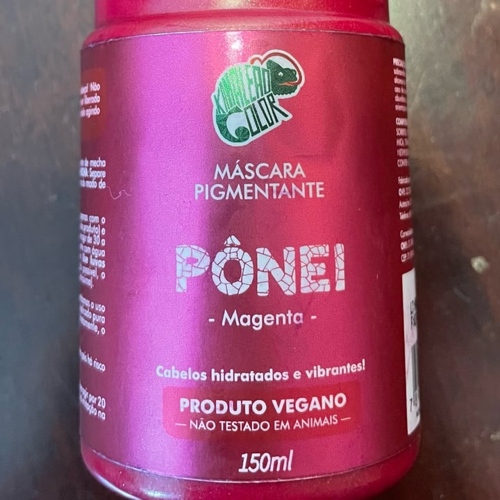 photo of Kamaleão Color MÁSCARA PIGMENTANTE shared by @carolinalumy on  12 May 2022 - review