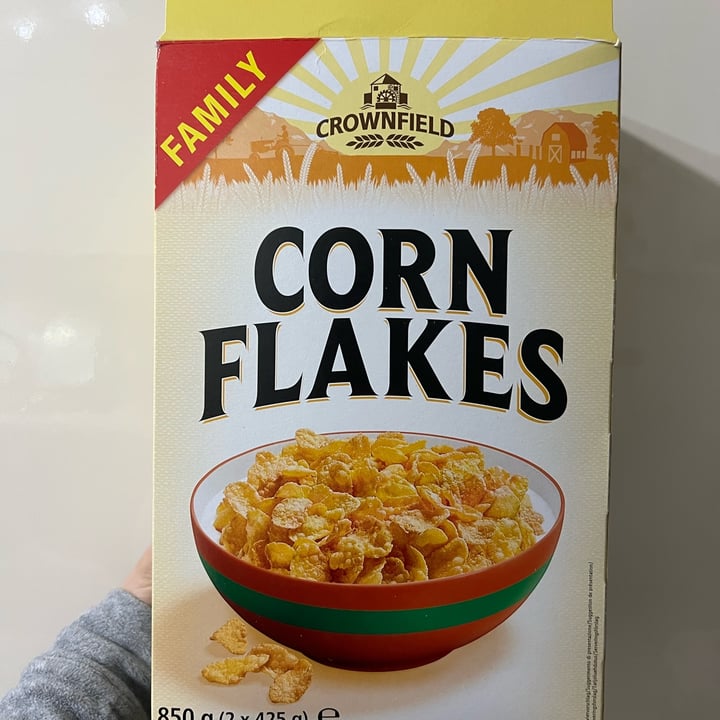 photo of Crownfield Corn flakes shared by @francineveg on  11 Feb 2022 - review