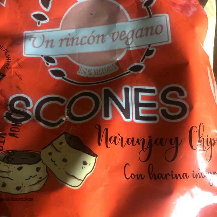 photo of Un Rincón Vegano Scones De Naranja Con Chips De Chocolate shared by @nandapriya on  13 Jul 2022 - review