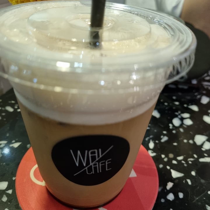photo of Wai Cafe Iced Cappuccino (Soymilk) shared by @plantbasedlifestyle on  23 May 2022 - review