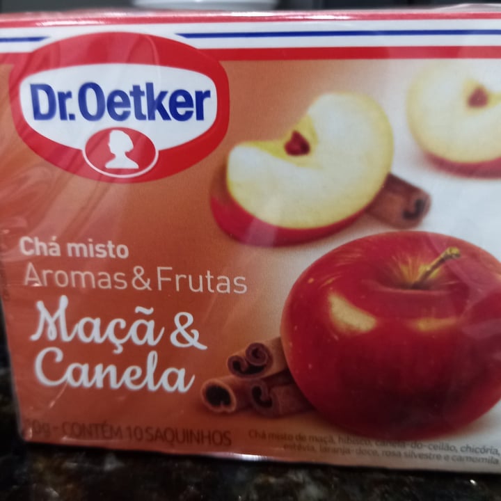 review photo of Dr. Oetker Chá de Maçã Com Canela shared by @elisrites on 12 Sep 2022 - review