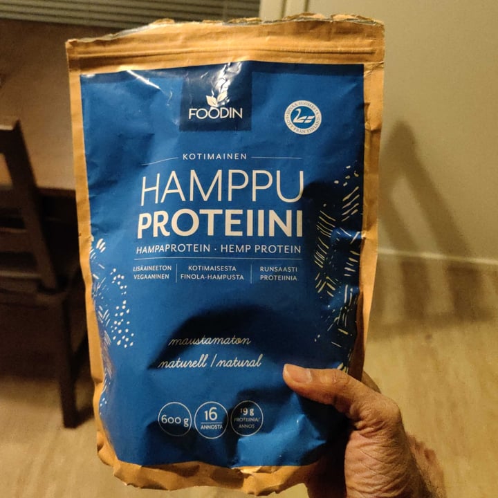 photo of Foodin Hemp Protein shared by @fdsouza on  15 Dec 2021 - review