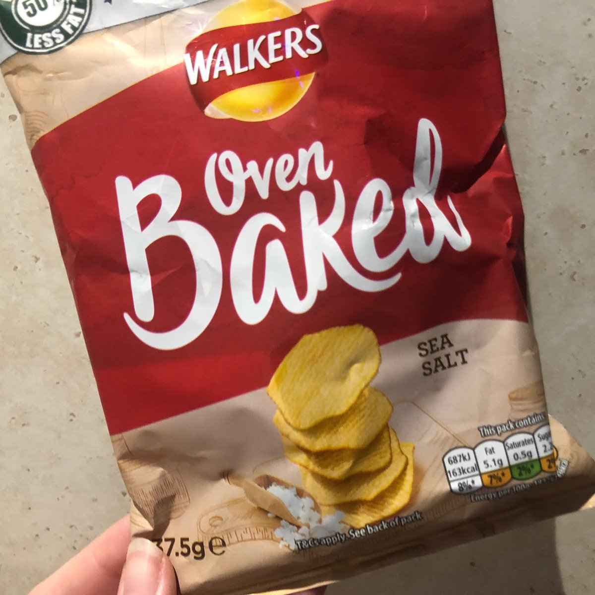 Walkers Oven Baked Sea Salt Crisps Reviews abillion