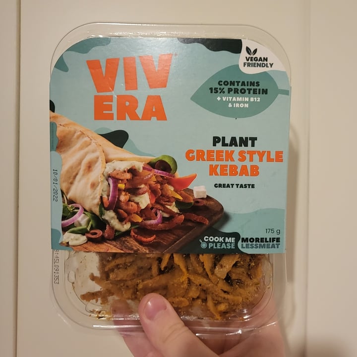 photo of Vivera Plant Greek Style Kebab shared by @aveganlifewithjess on  06 Jan 2022 - review