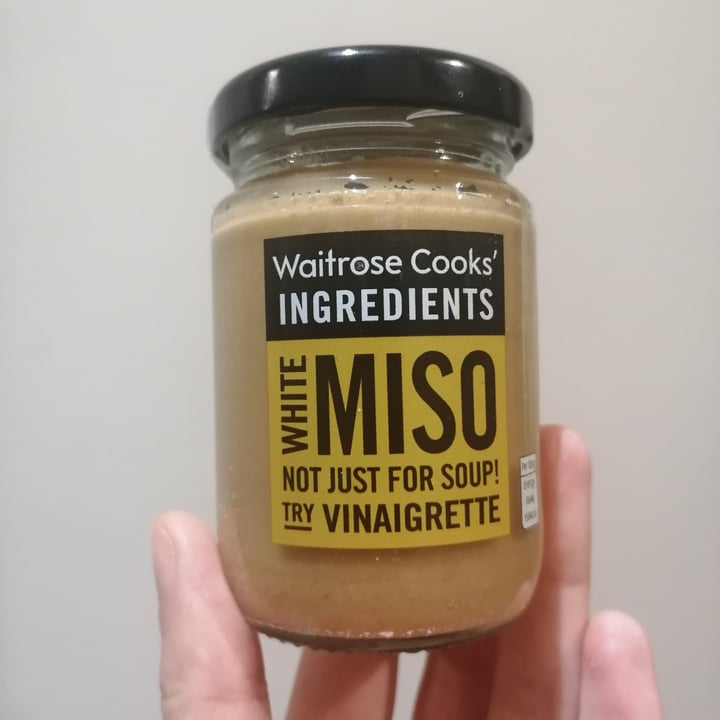 photo of Waitrose White Miso shared by @bradipina on  07 Feb 2022 - review