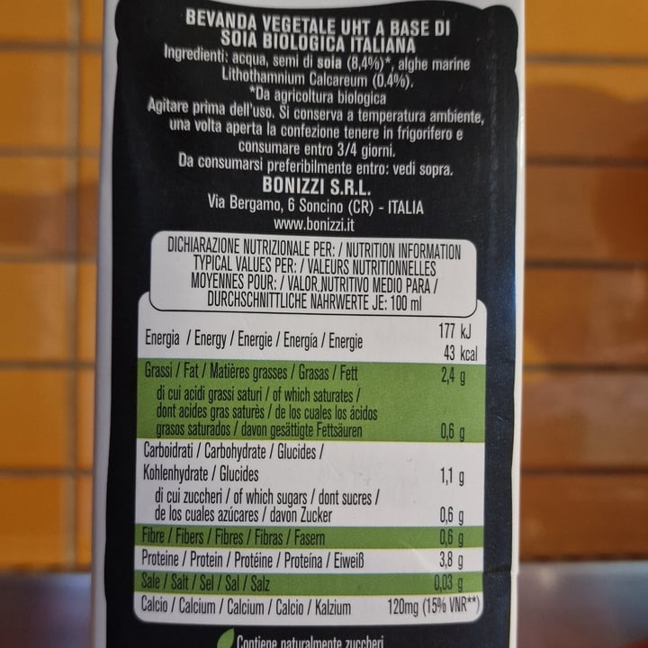 review photo of Nutrimy bio Bevanda A Base Di Soia shared by @veglisso on 29 Aug 2022 - review