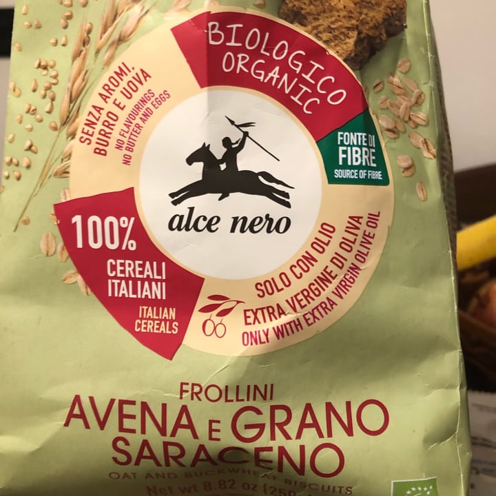 review photo of Alce Nero Biscotti avena e grano saraceno shared by @mammavitaminica on 06 Apr 2022 - review