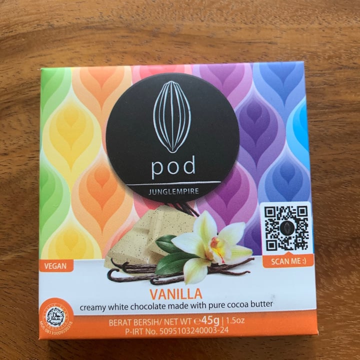 photo of Pod Chocolate Vanilla shared by @giveafudge2day on  24 May 2020 - review