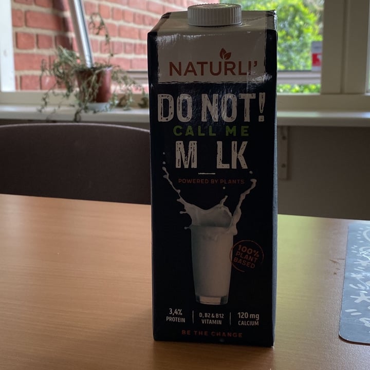 photo of Naturli' do not call me Milk shared by @arasnavalp on  19 May 2022 - review