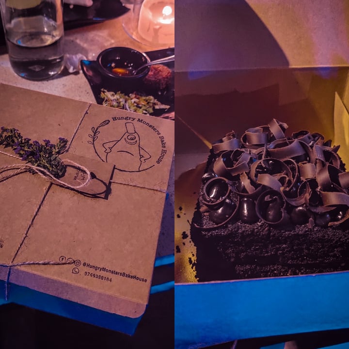 photo of Hungry Monsters Bake House Chocolate Cake shared by @vineethvincent on  08 Feb 2021 - review