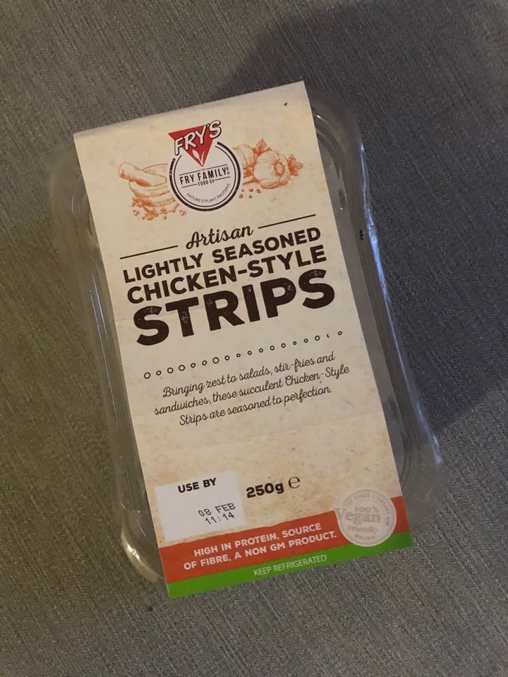 photo of Fry's Family Food Chicken Style Strips shared by @milapraschma on  11 Feb 2020 - review