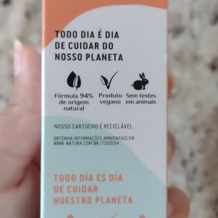 photo of Natura Todo dia Creme para mãos - Macadâmia shared by @sandra-dourado on  05 Dec 2022 - review