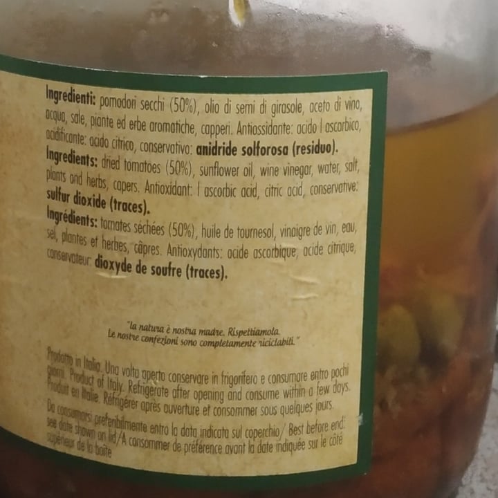 review photo of Le conserve toscane Pomodori secchi shared by @macca95 on 12 May 2021 - review