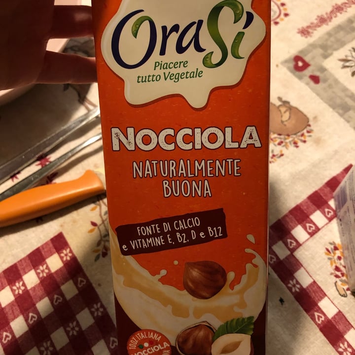 photo of OraSí Bevanda alla nocciola shared by @valetj on  29 Mar 2022 - review