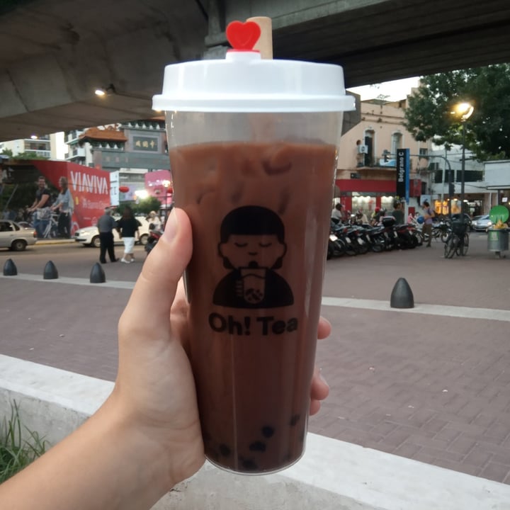 review photo of Oh Tea Bubble Chocolate Tea shared by @hebeling on 22 Feb 2021 - review