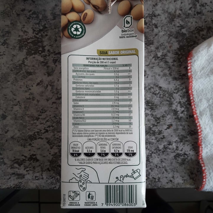 review photo of Ades Leite de Soja ADES shared by @fernandabrodrigues39 on 02 Jun 2022 - review