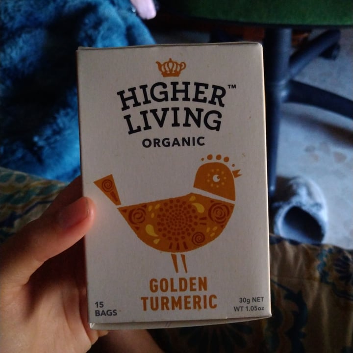 photo of Higher Living Organic Golden  Turmeric  Tea shared by @theandalusianqueer on  21 May 2021 - review