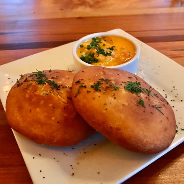 Photo of the dish “Sopapillas con queso”