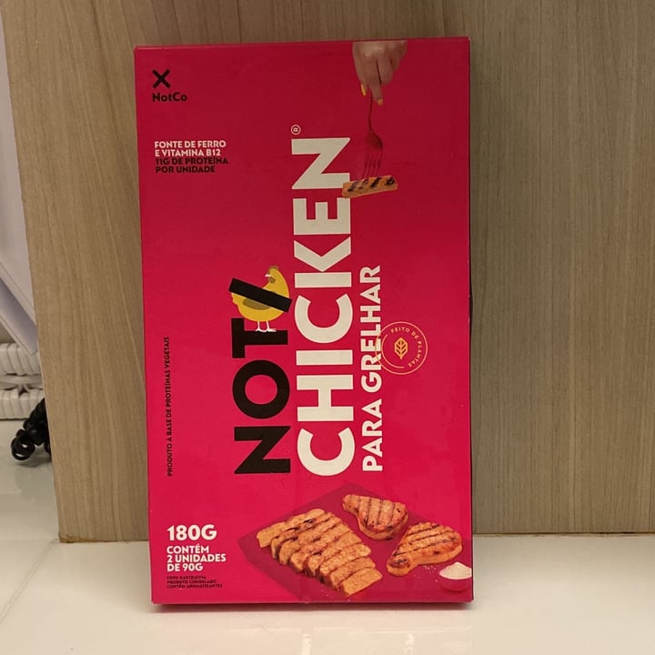 photo of NotCo Not Chicken Para Grelhar shared by @carlacortizo on  30 Jul 2022 - review