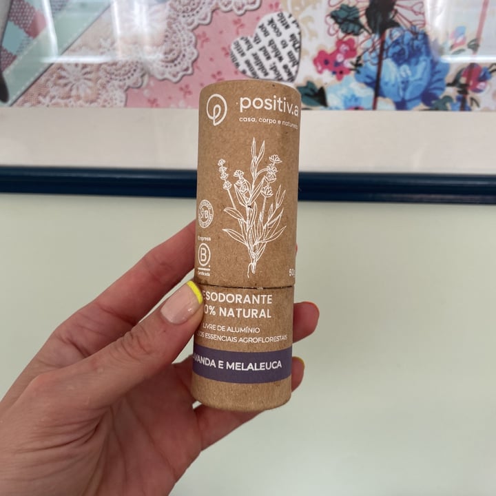 photo of Positiv.a Desodorante shared by @flaviabraunart on  24 Jul 2021 - review