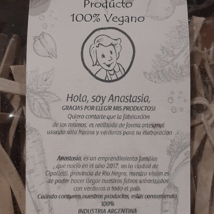 photo of Anastasia Tallarines sabor hongos con aromáticas shared by @lujancabral on  14 Jul 2021 - review