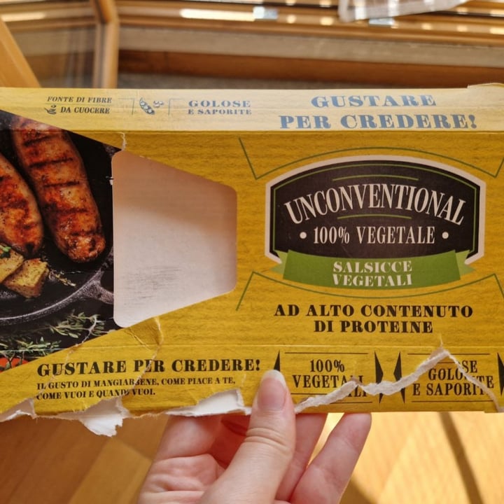 photo of Unconventional Salsicce Vegetali - Sausages shared by @robeart on  22 Oct 2022 - review