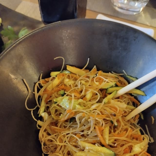Photo of the dish “Spaghetti di riso con verdure”