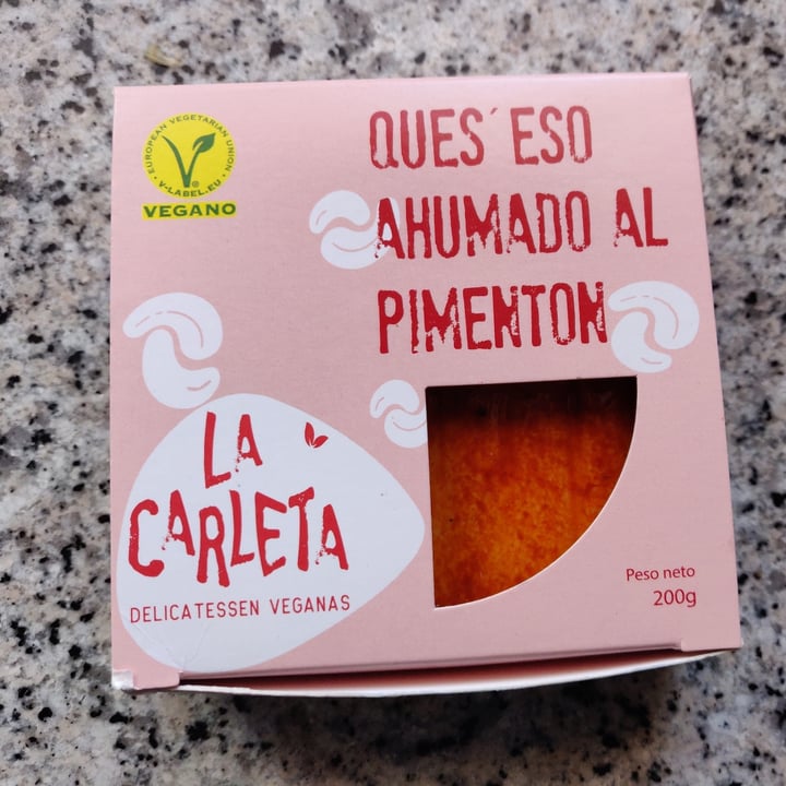 review photo of La Carleta Keso pimentón shared by @rossvegan on 11 Nov 2021 - review