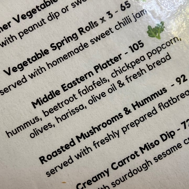 review photo of Appetite Knight @ The Gallery Cafe Middle Eastern Platter shared by @anothersavegan on 16 Apr 2021 - review