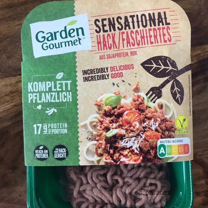 photo of Garden Gourmet Incredible Hack shared by @evelynioli on  07 Sep 2021 - review