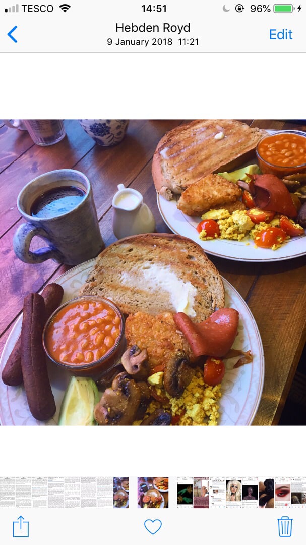 photo of Humblest Of Pleasures Vegan Breakfast shared by @katelouisepowell on  20 Mar 2019 - review