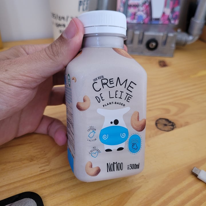 photo of NOMOO Plant-Based Brasil Creme de leite plant based shared by @joaotgatto on  13 May 2022 - review