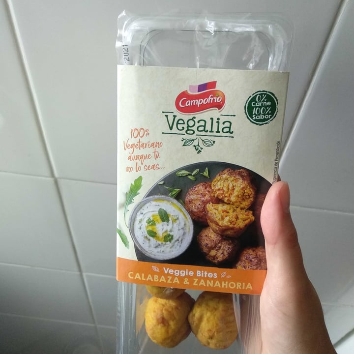 review photo of Campofrío Veggie Bites Calabaza y zanahoria shared by @lasonrisadel13 on 13 May 2021 - review