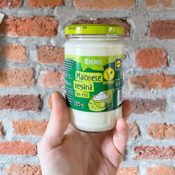 review photo of Vemondo Maionese vegana con riso shared by @vegandrina on 05 May 2022 - review