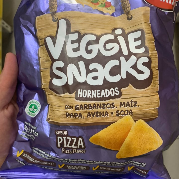photo of Veggie snacks veggie snacks sabor pizza shared by @naleuem on  13 Apr 2022 - review