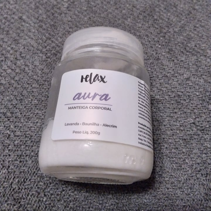 photo of Relax cosméticos Aura Manteiga Corporal shared by @isadoraa on  04 May 2022 - review