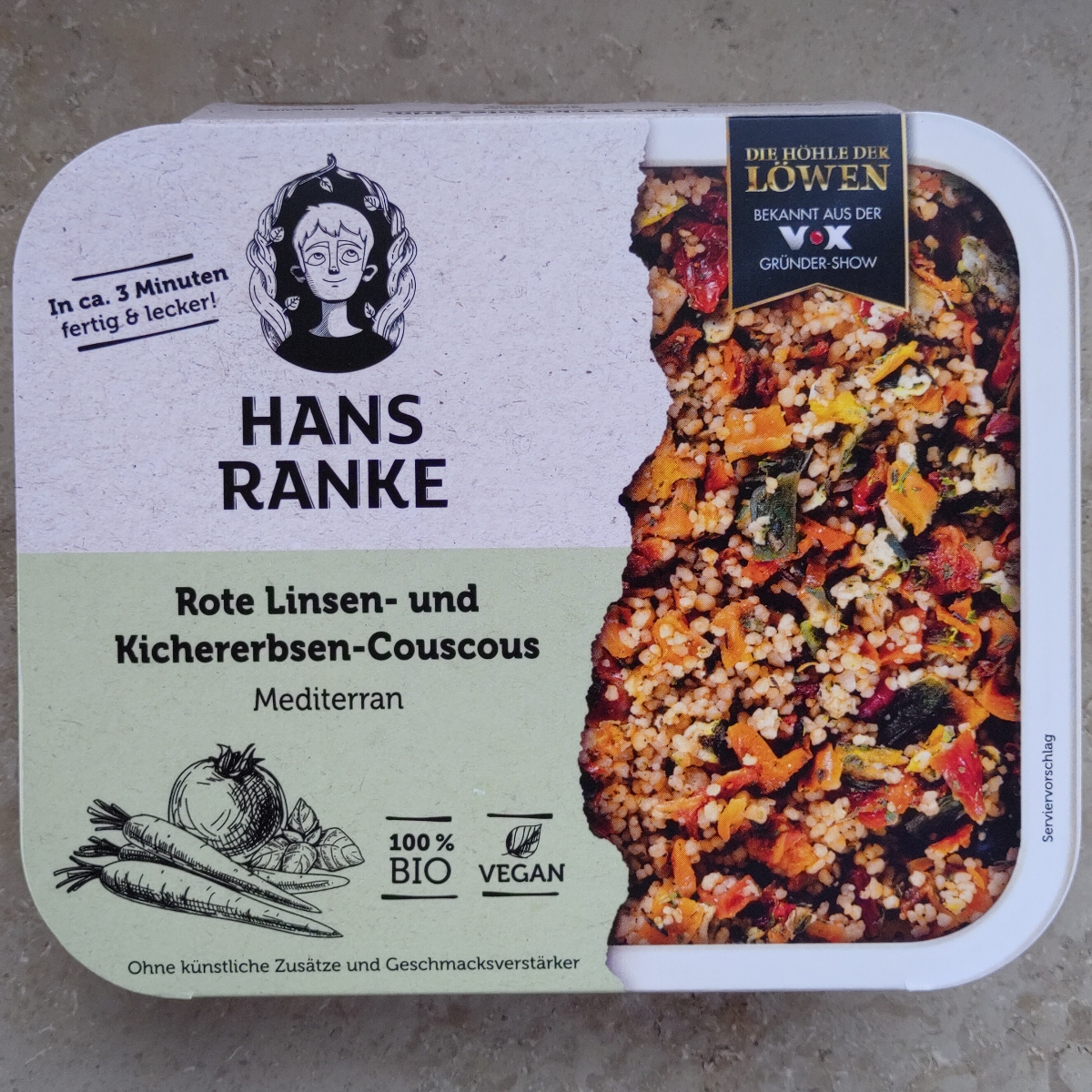 Hans Ranke Rote Linsen- und Kichererbsen-Couscous Mediterran Reviews ...