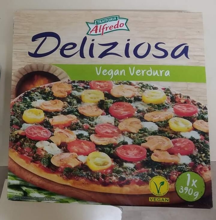 photo of Trattoria Alfredo Pizza Vegana Deliziosa shared by @jaquelineruck on  16 Aug 2019 - review