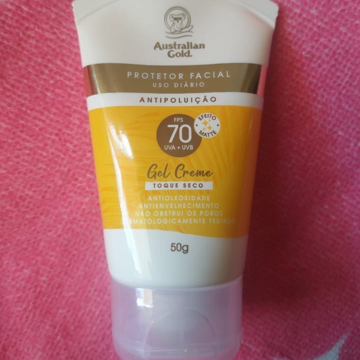 review photo of Australian Gold Protetor Solar FPS 70 Gel Creme shared by @triz on 12 May 2022 - review