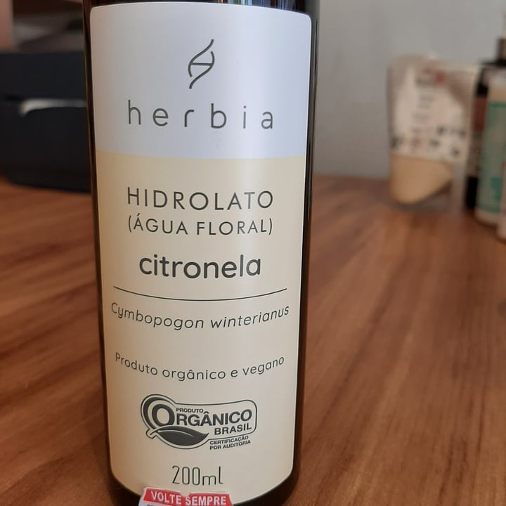 photo of Herbia água floral shared by @iaramachado on  27 Jul 2022 - review