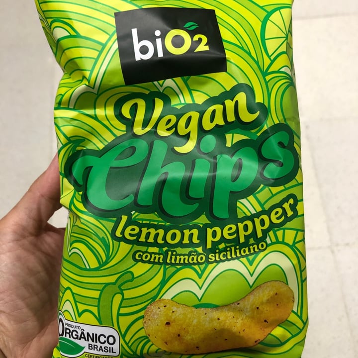 photo of biO2 Vegan Chips Lemon Pepper shared by @danisouza on  10 Jun 2022 - review