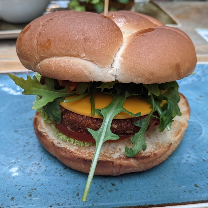 photo of Hans Im Glück German Burgergrill Kutscher - Spicy Patty with grilled vegetable tartare & rocket leaves shared by @preethiness on  01 Jan 2021 - review
