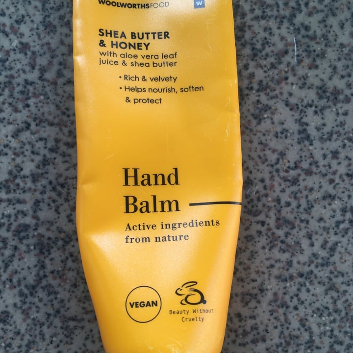 photo of Woolworths Shea Butter & Honey Hand Balm shared by @gaynoru on  26 Aug 2021 - review
