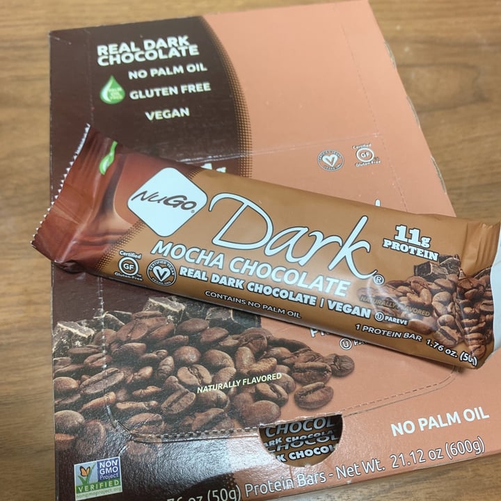 photo of NuGo Dark Mocha Chocolate shared by @takeshi on  20 Apr 2022 - review
