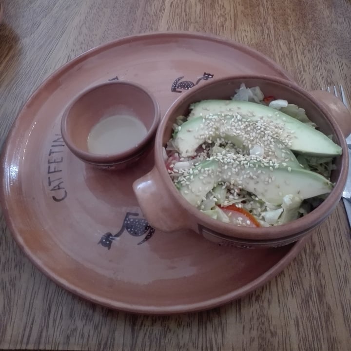 photo of Catfetin Cat Cafe Ensalada, Puré shared by @mayrahg94 on  18 Jun 2020 - review