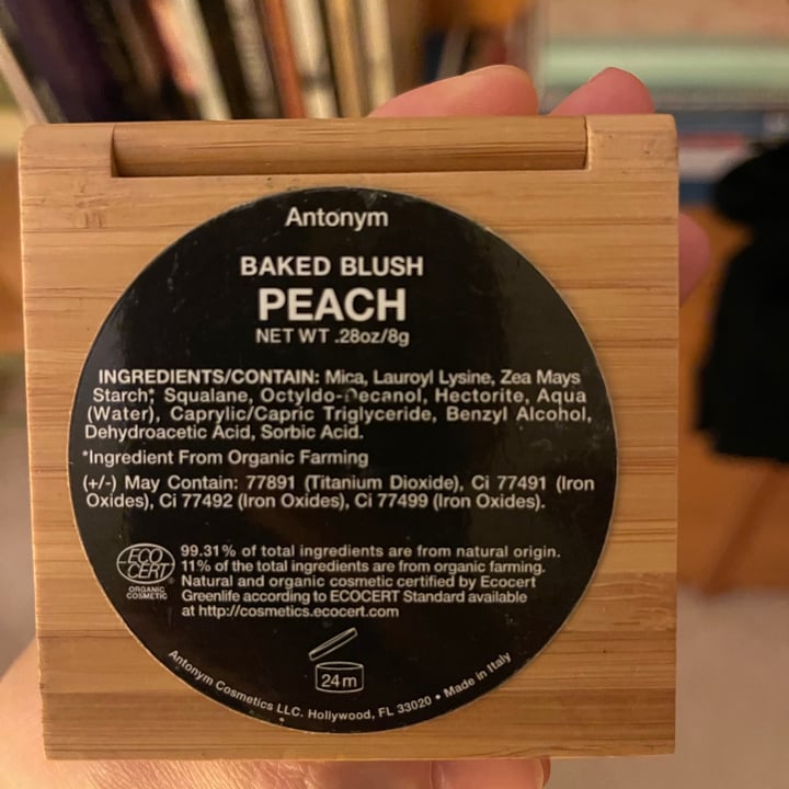 photo of Antonym Baked Blush Peach shared by @bluebubbles373 on  24 Jun 2021 - review