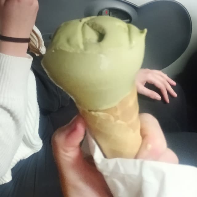 Photo of the dish “Matcha tea vegan ice cream”