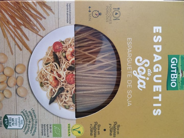 photo of GutBio Espaguetis de Soja shared by @blackjack101 on  25 Mar 2020 - review