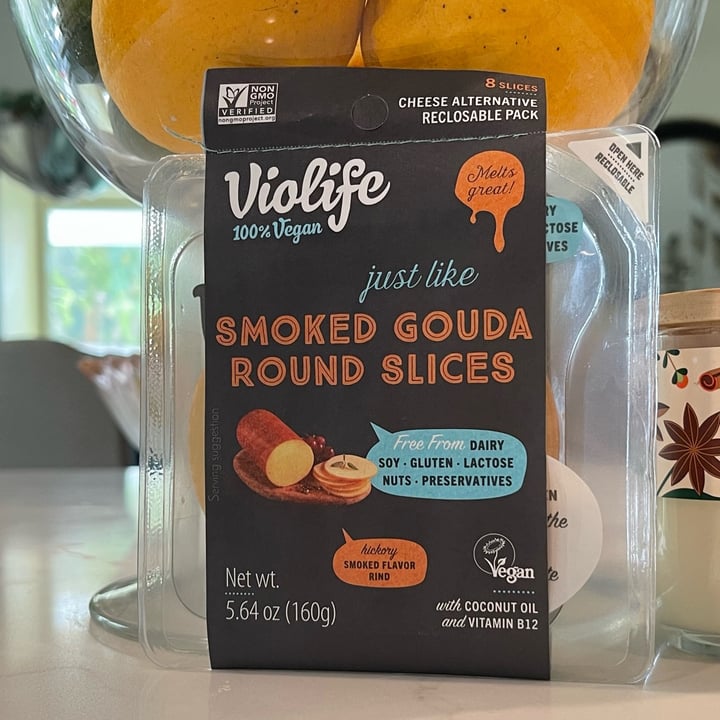 photo of Violife Smoked Gouda Round Slices shared by @ellefire on  15 Sep 2022 - review