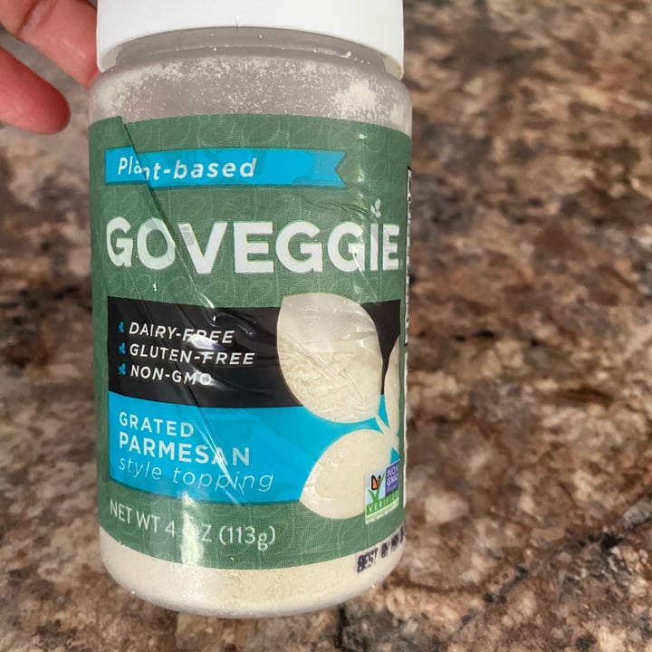 photo of GO VEGGIE Vegan Parmesan Grated Topping shared by @terrif on  30 Aug 2021 - review